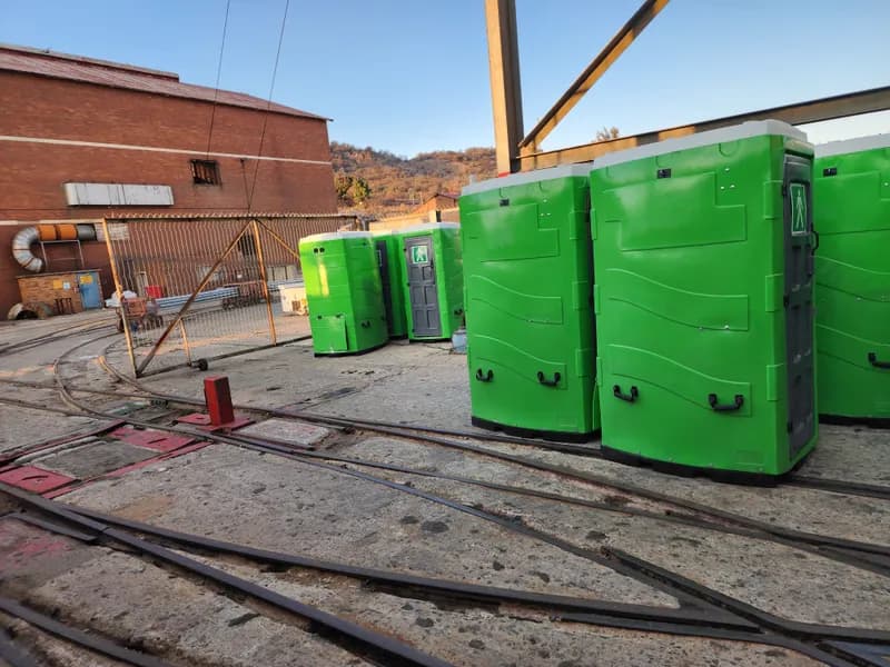 Units staged and ready for delivery