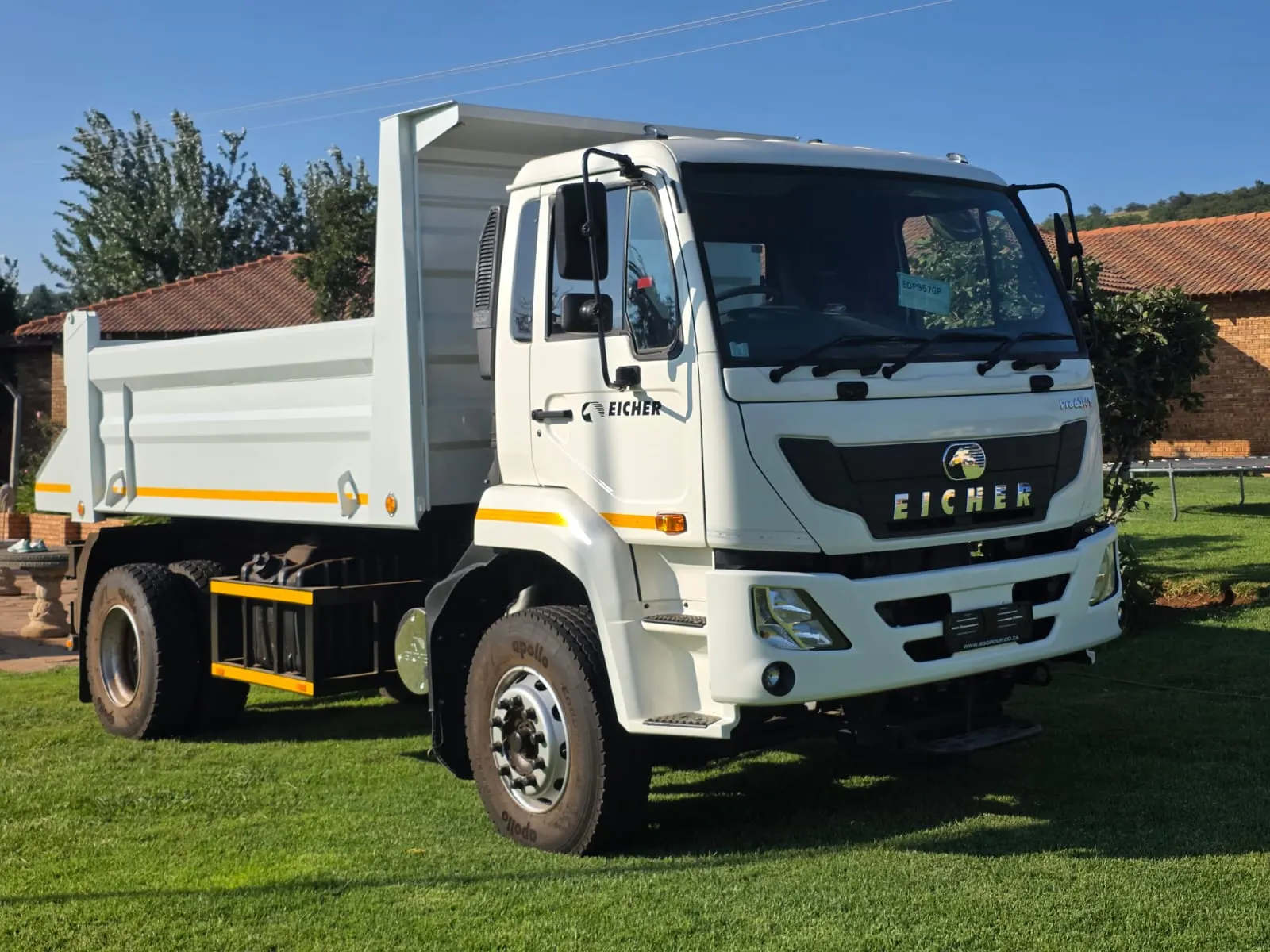The company tipper truck