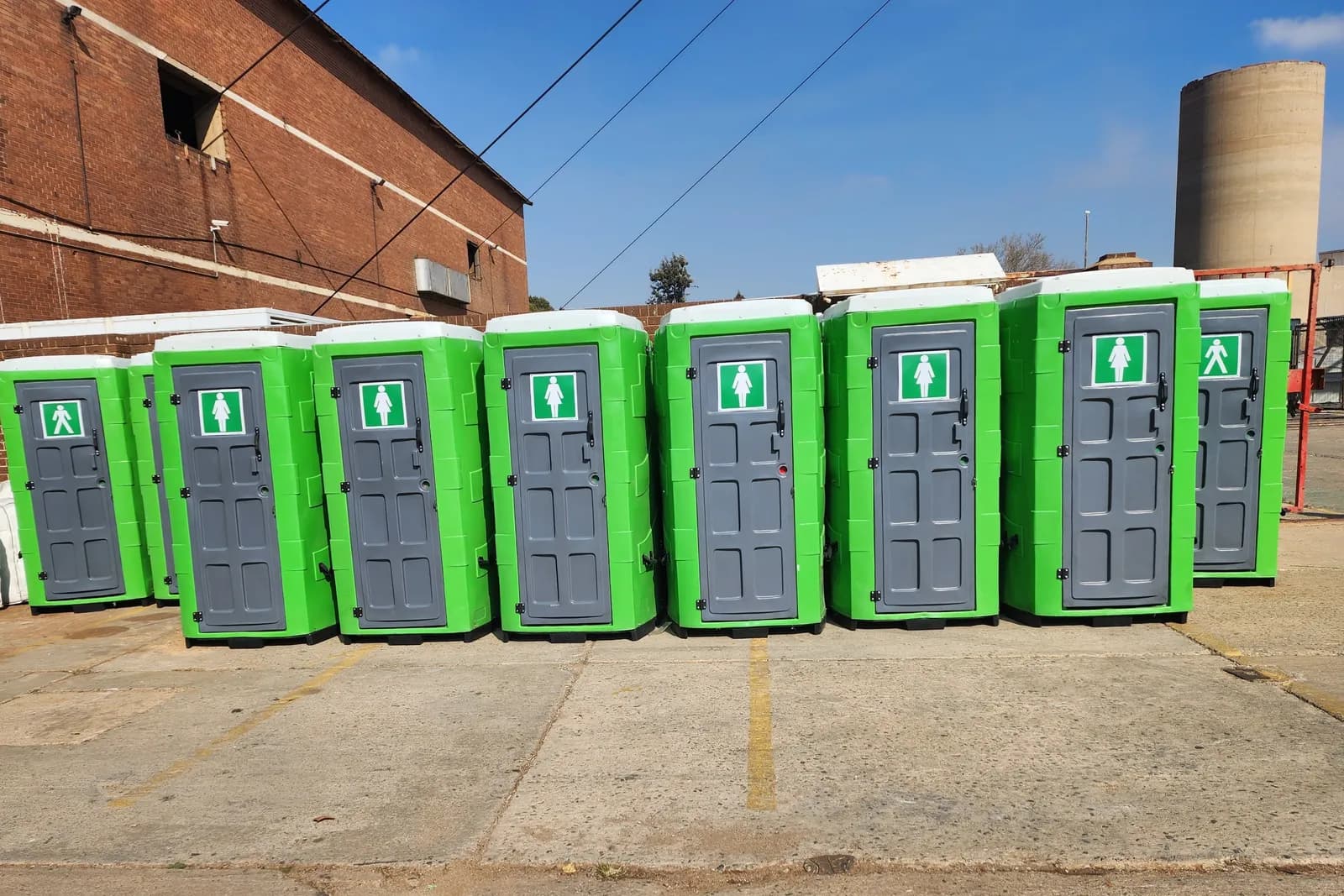 How many portable toilets does an event need?
